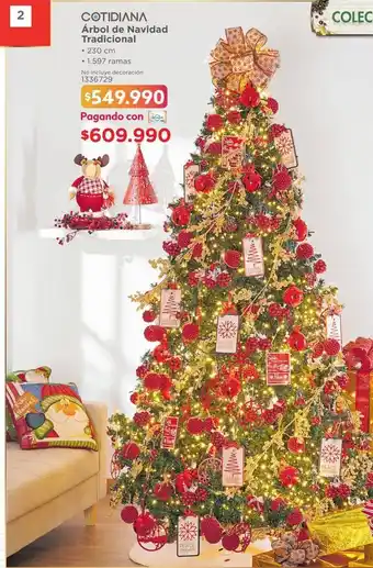 Easy Árbol de navidad 230cm oferta