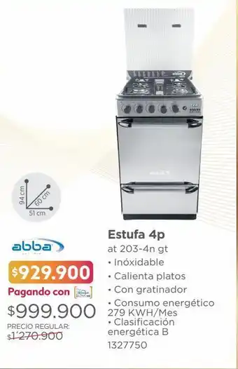 Easy Estufa abba oferta