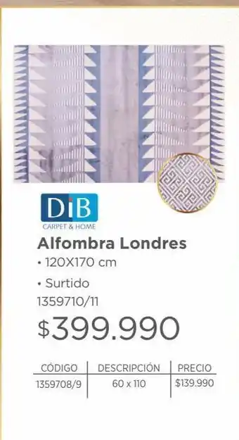 Easy Alfombra londres oferta