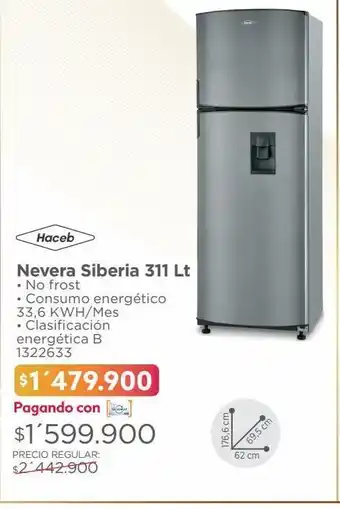 Easy Nevera haceb oferta