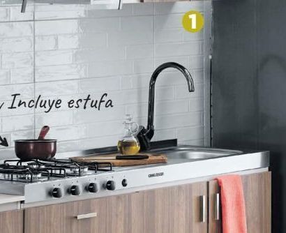 Easy Cocina aliso • 1.50 mt oferta