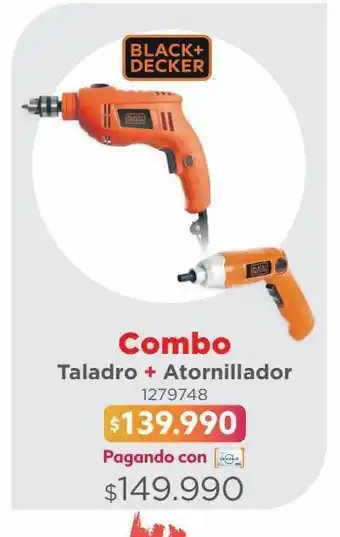Easy Combo taladro + atornillador oferta