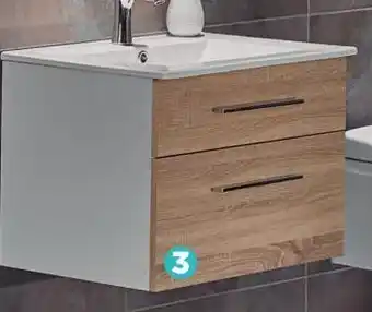 Easy Mueble de baño • 60x46x45 cm • incluye mueble y lavamanos oferta