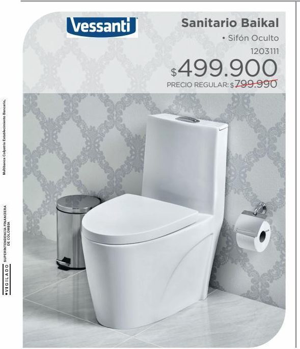 Easy Sanitario baikal • sifón oculto oferta