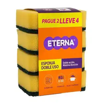 Carulla Esponja doble uso pag2 lleve 4 eterna sin ref oferta