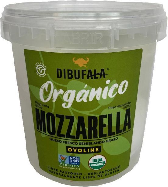 Carulla Organico mozzarella ovoline dibufala 880 gr oferta