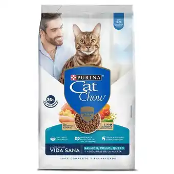 Carulla Alimento para gatos cat chow vida sana x 450 gr oferta