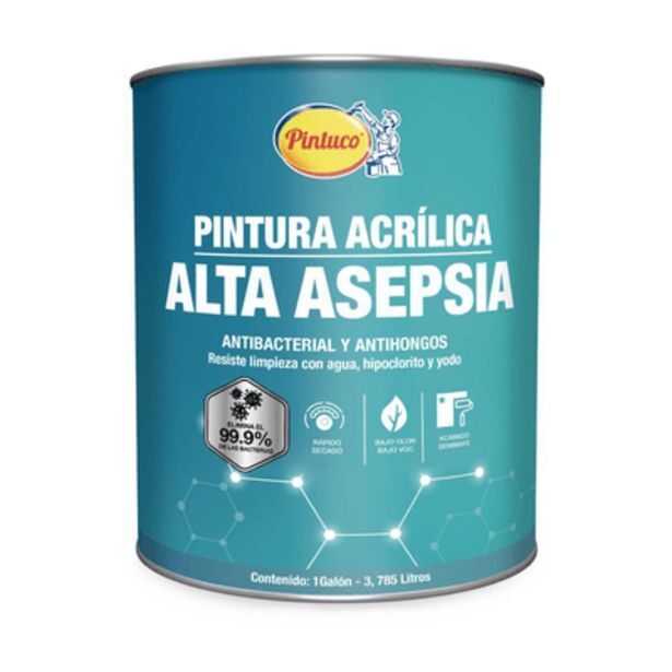 Pintuco Pintura acrílica alta asepsia oferta