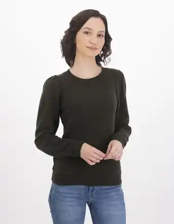 American Eagle Camiseta de manga larga aerie plush henley oferta