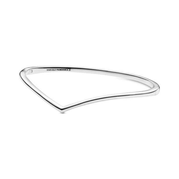 Pandora Brazalete rígido hueso de los deseos pulido oferta