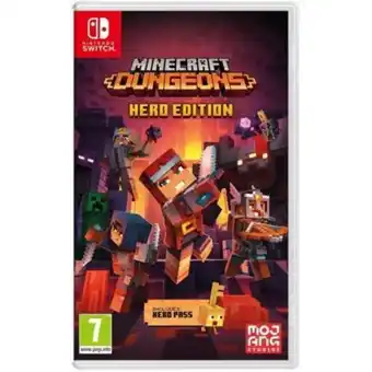 Linio Juego nintendo switch minecraft dungeons oferta