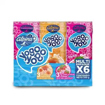 Merqueo Yogo yogo multisabor alpina 6 und oferta