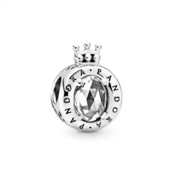 Pandora Charm resplandeciente corona o transparente oferta