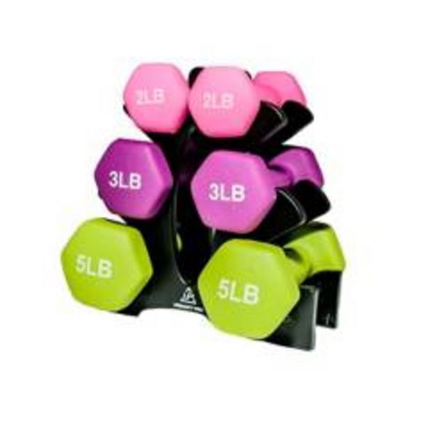 Falabella Ec-set kit mancuernas pesas 2,3 y 5 lbs. oferta