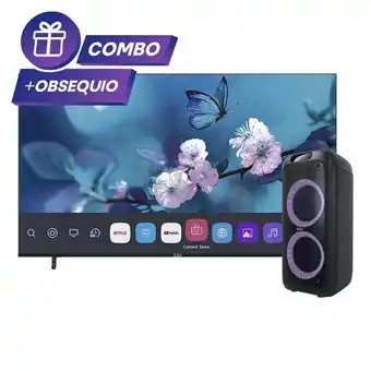 IBG Combo smart tv ibg uhd 4k 55" + parlante oferta