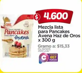Surtimax Haz de Oros Mezcla lista para Pancakes Avena x 300g oferta