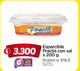 Surtimax Practis con sal Esparcible x 200g oferta