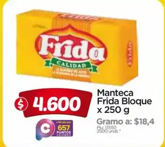 Surtimax Frida Bloque Manteca x 250g oferta
