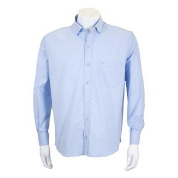 VO5 Camisa cobatera masculina color azul oferta