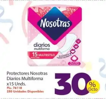 Mercaldas Nosotras Protectores Diarios Multiforma oferta