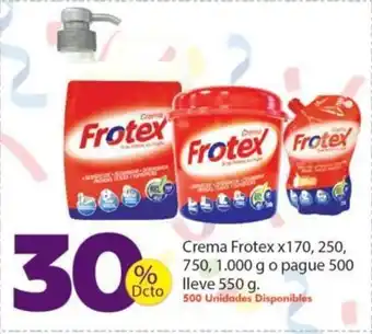Mercaldas Frotex Crema x 170, 250, 750, 1000 g o pague 500 lleve 550g oferta