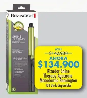Remington Rizador Shine Therapy Aguacate Macadamia