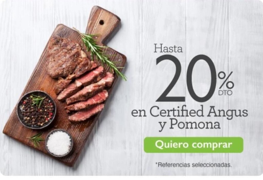 Carulla en Certified Angus y Pomona oferta