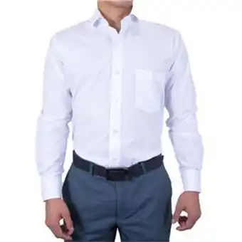 VO5 Camisa manga larga silueta regular blanco-b oferta