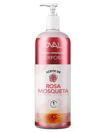 Crema litro col&aacutegeno rosa mosqueta