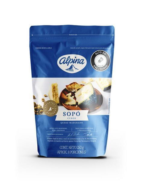 Carulla Queso sopó cubos 250 gr oferta