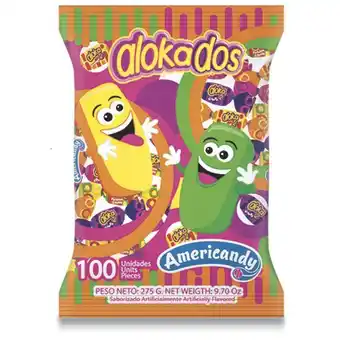 Makro Caramelo alok2 surtido 400gen100u oferta