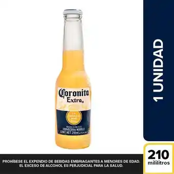 Carulla Cerveza botella coronita corona 210 ml oferta