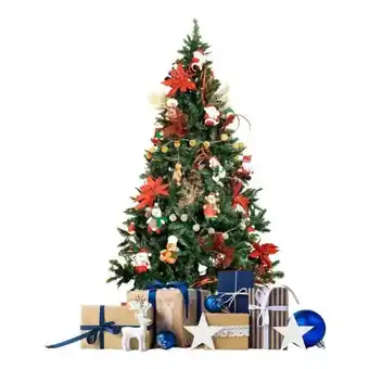 Mercado Libre Árbol navidad deluxe 1120 ramas decoración 210cm promoción oferta