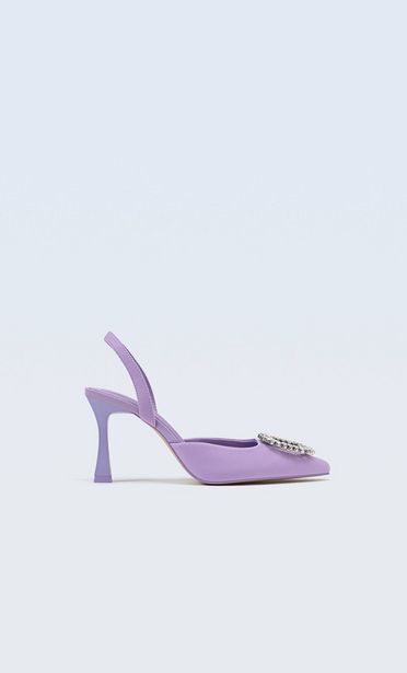 Stradivarius Zapatos tacón destalonados joya oferta