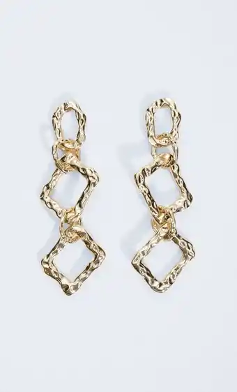 Stradivarius Pendientes eslabones grandes oferta
