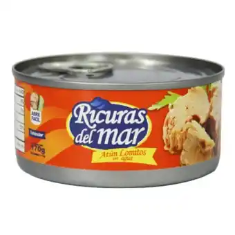MegaTiendas Atun ricuras del mar agua lomito x 170 g oferta