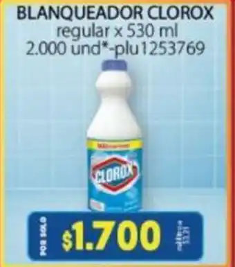 Colsubsidio Clorox Blanqueador regular x 530 ml oferta