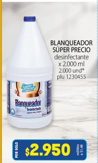 Colsubsidio Super Precio Blanqueador oferta