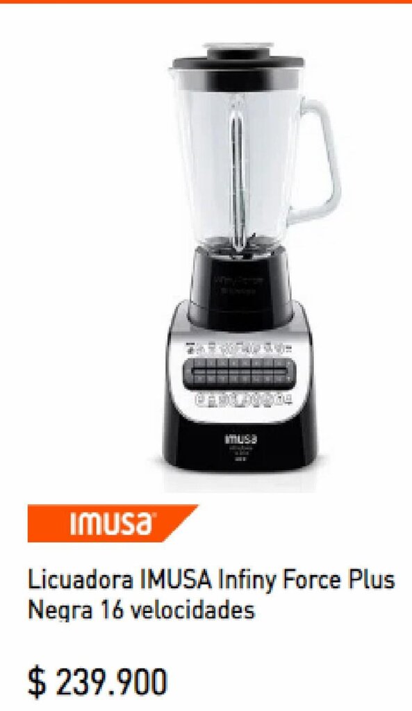 Licuadora imusa best sale infiny force 16