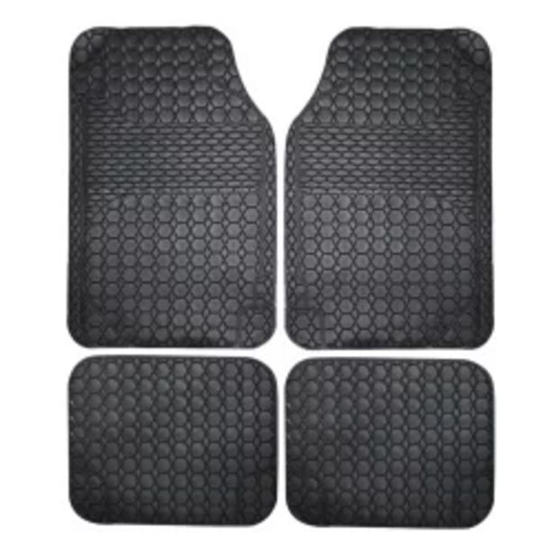 Home Sentry Tapete lafa racing lf-5170 caucho negra 4 piezas oferta