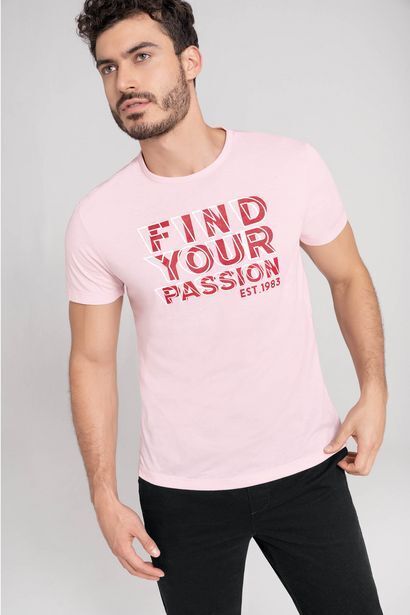 Pacífika Camiseta manga corta rosado oferta
