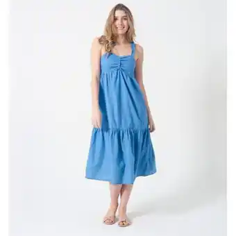 Almacenes Sí Vestido largo de tiras oferta