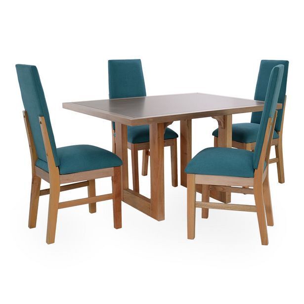 IBG Comedor ibg london 4 puestos natural turqueza oferta
