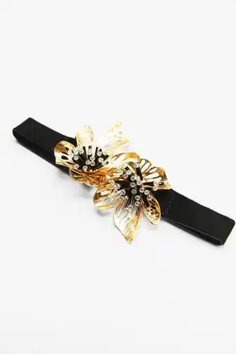 Zara Choker flor oferta