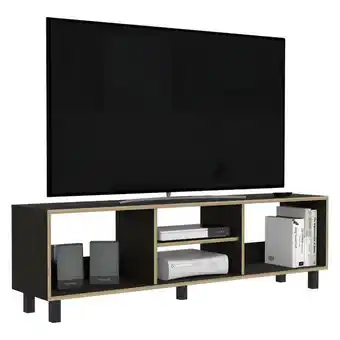 Olímpica Mesa para tv tunez, wengue y café claro, para televisor hasta 70 pulgadas oferta