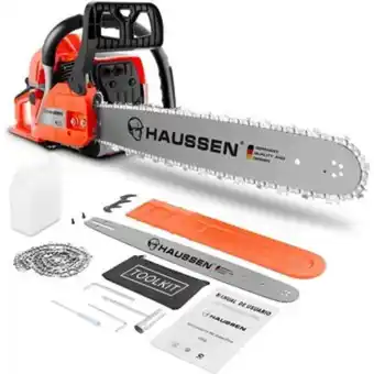 Linio Motosierra de gasolina de 58cc 4hp de 2 tiempos marca haussen h58 oferta