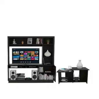 Olímpica Combo habitación einar, rack de tv + mesa de centro oferta