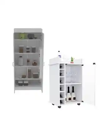 Flamingo Combo cocina ivar, alacena + bar oferta