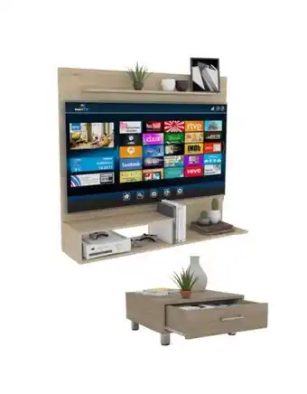 Flamingo Combo sala farid, panel de tv + mesa de centro oferta