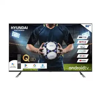 Olímpica Televisor hyundai 50 pulgadas led qled android tv hyled5019q oferta